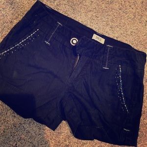 Miss me black shorts